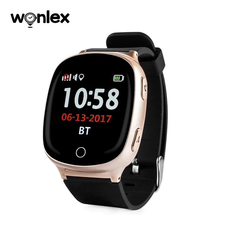 Wonlex EW100S 1 54 дюймов gps трекер LBS/WiFi Смарт часы телефон с монитором сердечного ритма
