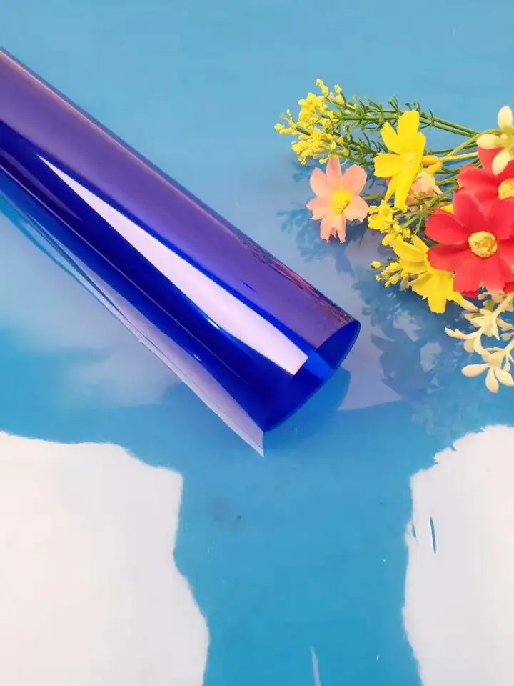 royal blue 20 листов/лот 4,7 S цветная Opp бумага, цветок/цветочный Оберточная Бумага конфеты торт печенье упаковочный целофан стеклянная бумага - Цвет: royal blue