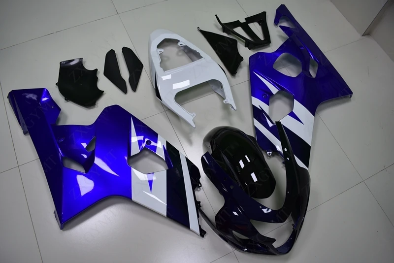 Обтекатель GSXR 600 2004 - 2005 K4 сине-белые черный набор для всего тела GSXR750 Suzuki GSXR600 |