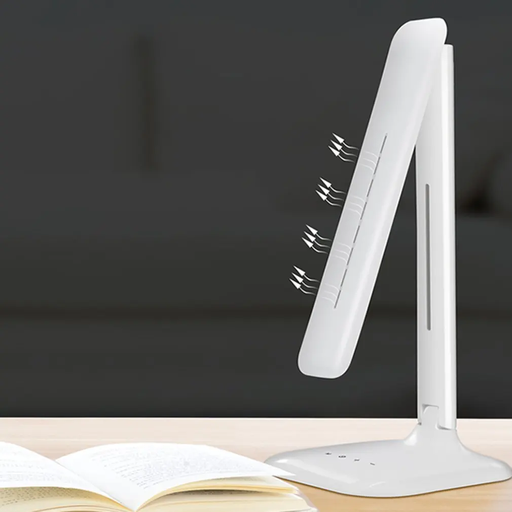 High Brightness Five Stage Adjustable LED Lamp Color Temperature Changeable for Desk Learning Flicker Free Drop Shipping Sale | Лампы и
