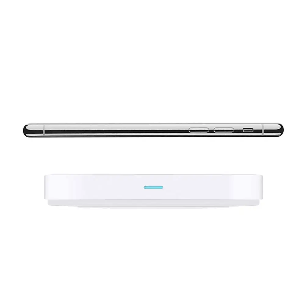 Lewoer Qi Wireless Charger For iPhone Max X 10W Fast Wirless Charging Pad For Samsung S10 Xiaomi MI 9 desktop pad charging