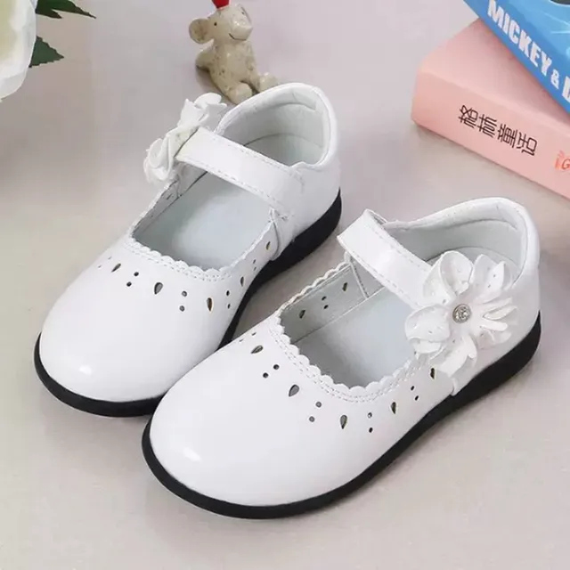 Autumn New Princess Girls Shoes For Kids School Leather Shoes For Student Black Dress Shoes For Girls 3 4 5 6 7 8 9 10 11 12-16T 4