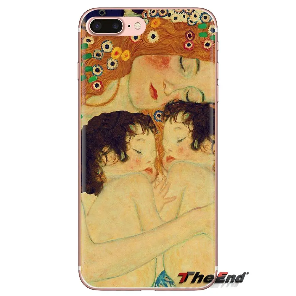 Чехол для телефона с рисунком мамы и ребенка Klimt сумка Huawei Nova 2 3 2i 3i Y6 Y7 Y9 Prime Pro GR3 GR5