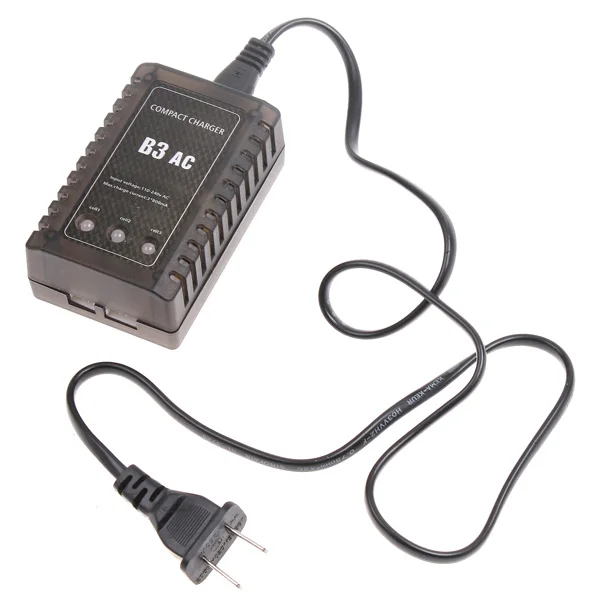Балансирующее зарядное устройство для батарей RC B3 LiPo 2S 3S 7 4 11 1 В с 3 светодиодными