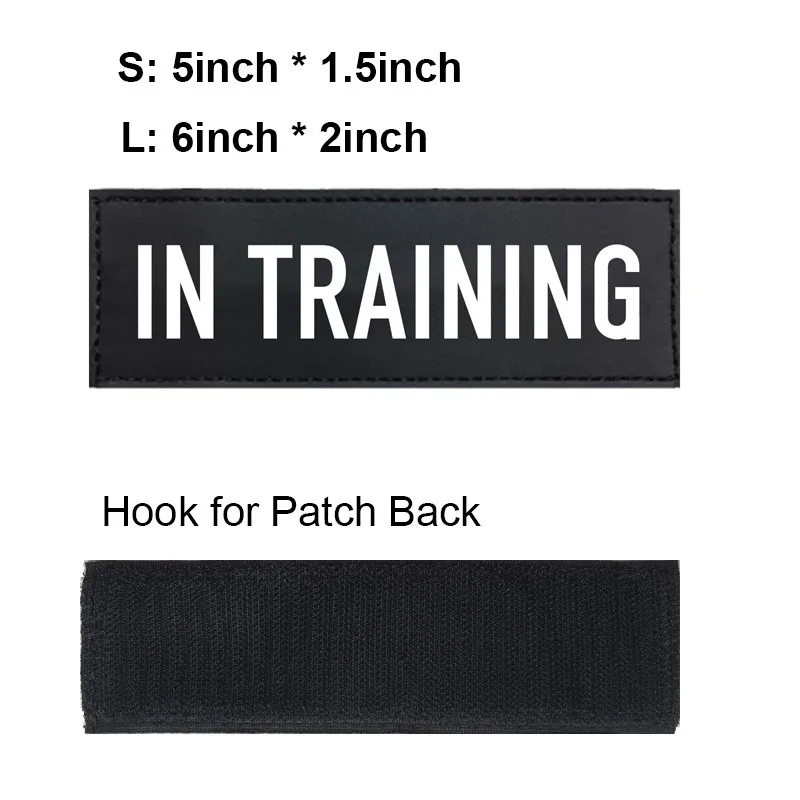 FML домашнее животное патчи для собаки Сбруя жилет Светоотражающие удаленные