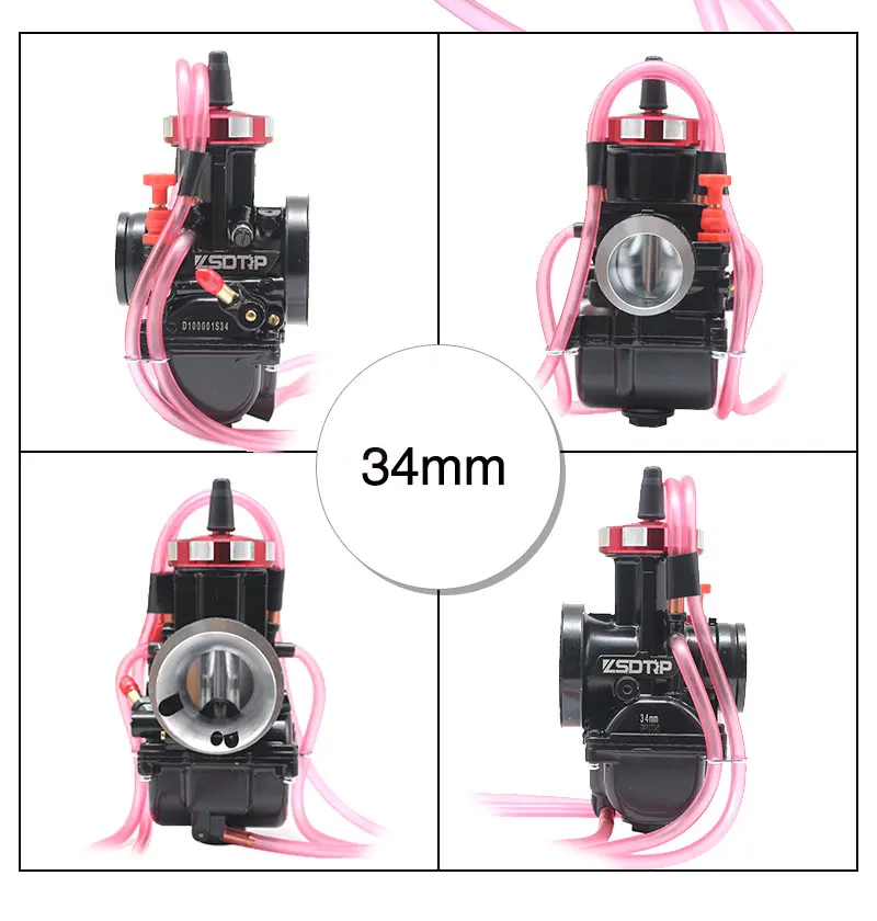 ZSDTRP PWK 34 36 38 40 42 мм мотоцикл PWK Карбюратор Carb для ATV UTV Внедорожный гоночный двигатель 150-600 куб. См От 2 до 4 лет двигатель