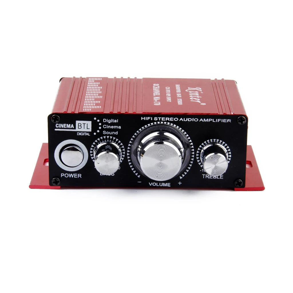 DC12V Mini 2CH MA-170 Hi-Fi стерео автомобильный усилитель мощности CD DVD MP3 |