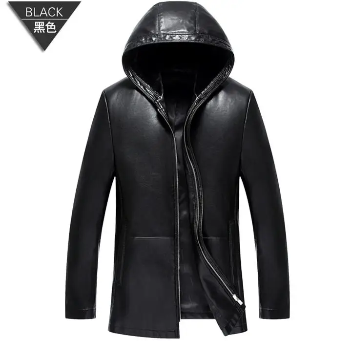 M 3XL Горячая/Зимняя Мужская Новая Модная тонкая трендовая куртка с капюшоном из