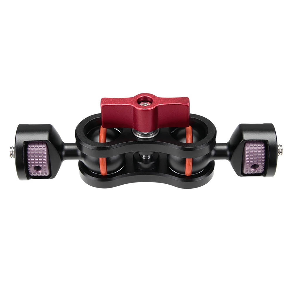 Быстроразъемный шарнирный адаптер с двойными шариковыми головками 1/4 &quot