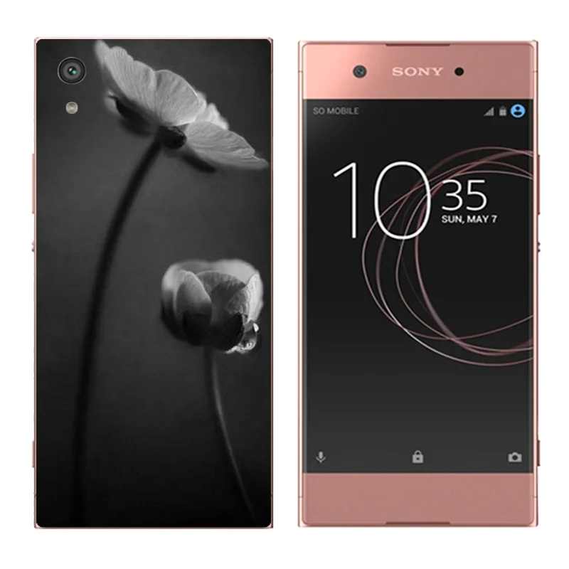 Чехол для Sony Xperia XA1 G3112 G3116 с треугольным принтом XA1/Z6 мягкий силиконовый чехол из