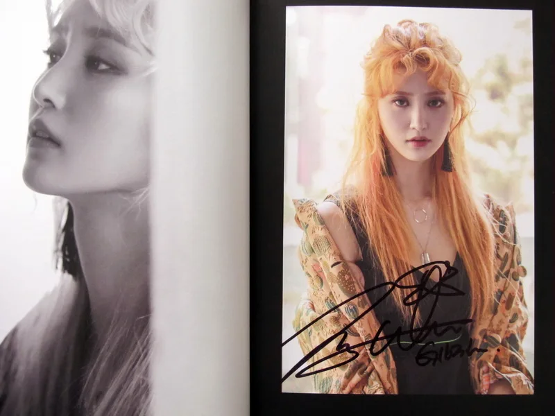 EXID autographed signed 2017 mini3rd альбом Eclipse CD + Фотокнига новая официальная Корейская версия