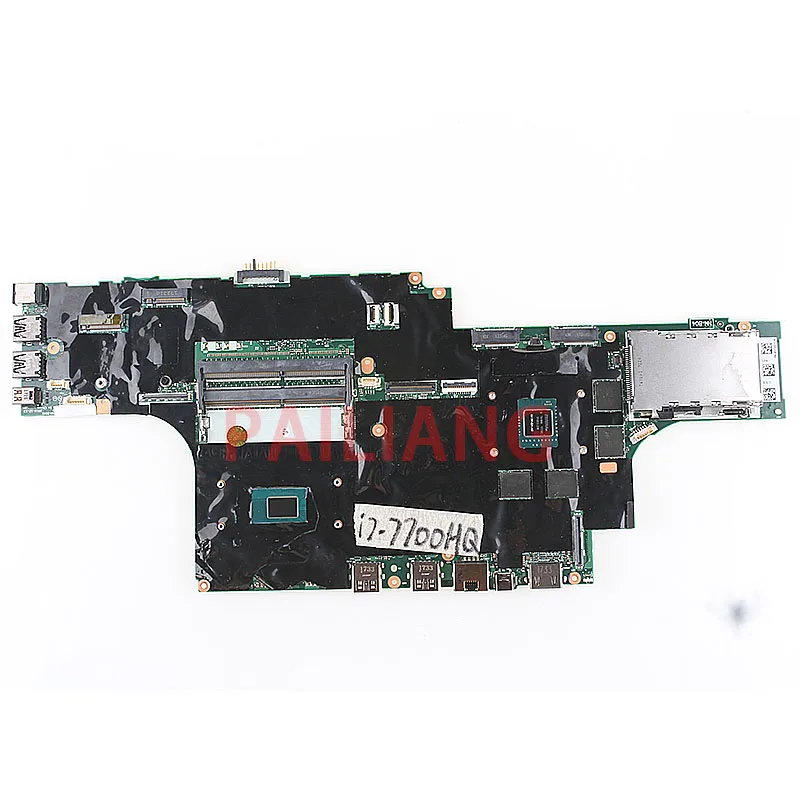 Материнская плата для ноутбука Lenovo Workstation P51 I7 7700HQ M1200M 4GB PC материнская 01AV359 full tesed