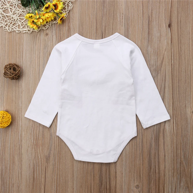 Baby Girl Boy Cartoon Fox Romper Spring Autumn Long Sleeve Triangle Cotton Jumpsuit Toddler Kids Casual Outfits Clothes 0-24M | Детская