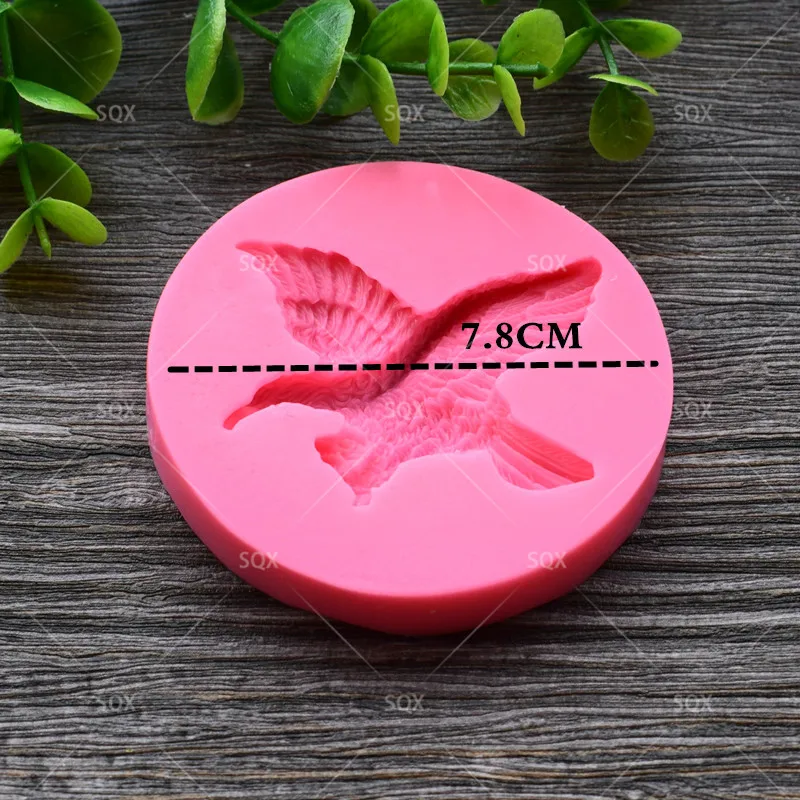 Силиконовая форма в форме орла для помадки инструменты украшения тортов