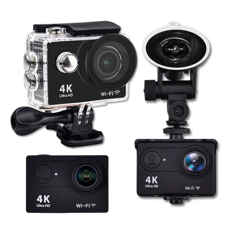 4k WiFi 12MP Anti Shake Видеорегистраторы для автомобилей тире Камера Ultra 2 Full HD видео