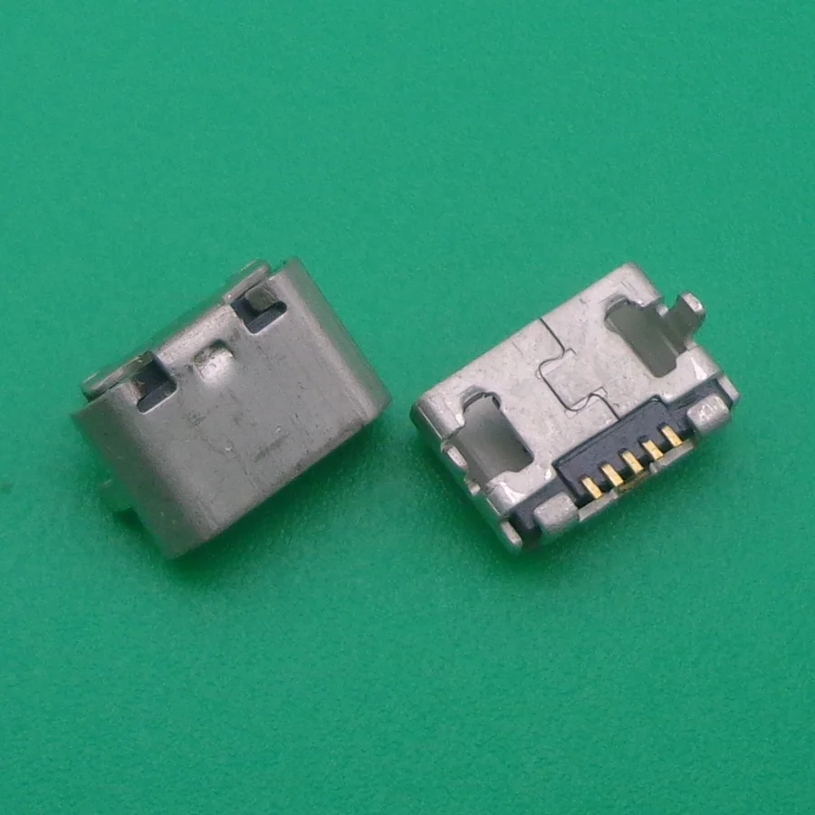 100X мобильный телефон USB разъем для кабеля маленький гудок мини микро гнездо usb