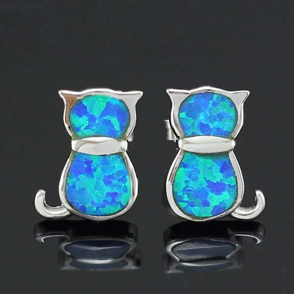 HAIMIS опт розница Маленькая симпатичная в форме кошки синтетический синий