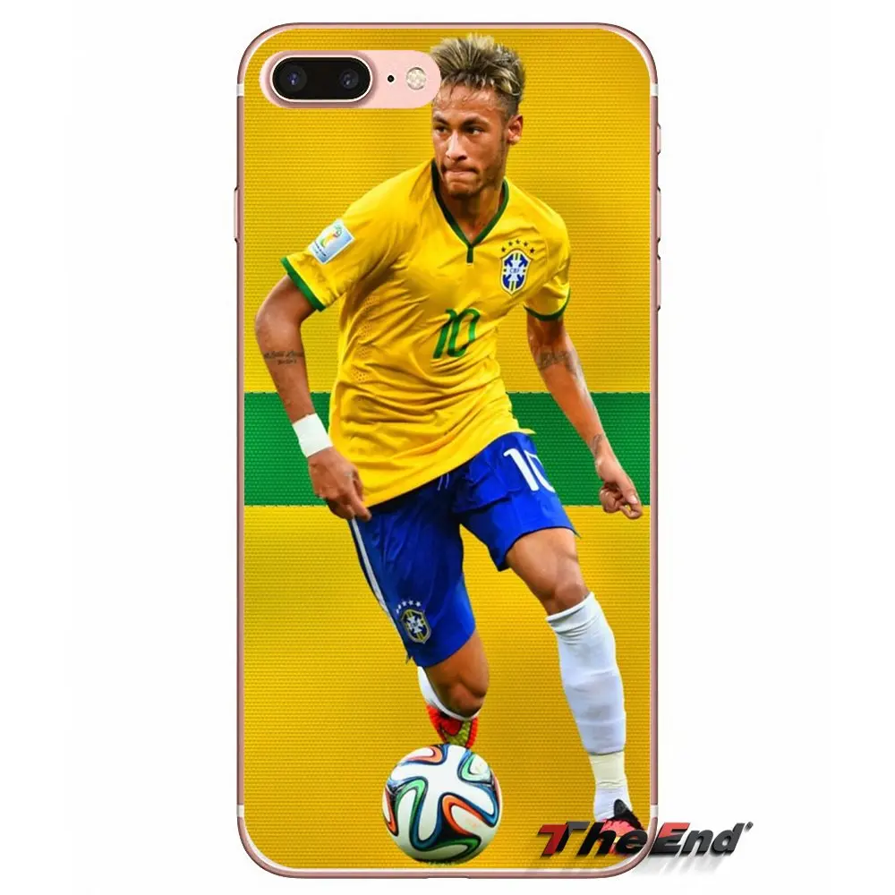 Известный Звездный Неймар для Samsung Galaxy S2 S3 S4 S5 MINI S6 S7 edge S8 S9 Plus Note 2 3 4 5 8 Coque Fundas Чехол