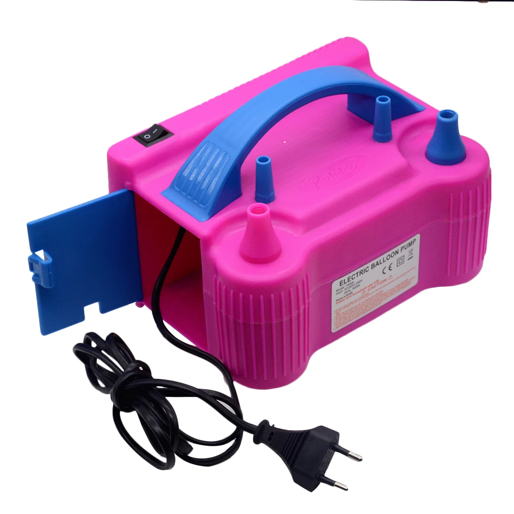 Портативный воздушный компрессор с двумя отверстиями 220 В AC надувной