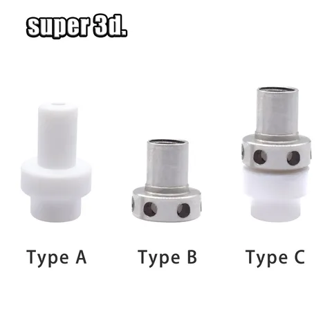 1/5 шт Ultimaker 2 UM2 Горячий Конец переходник изолятора PTFE внутренний рукав для 1,75 мм или 3 мм нити