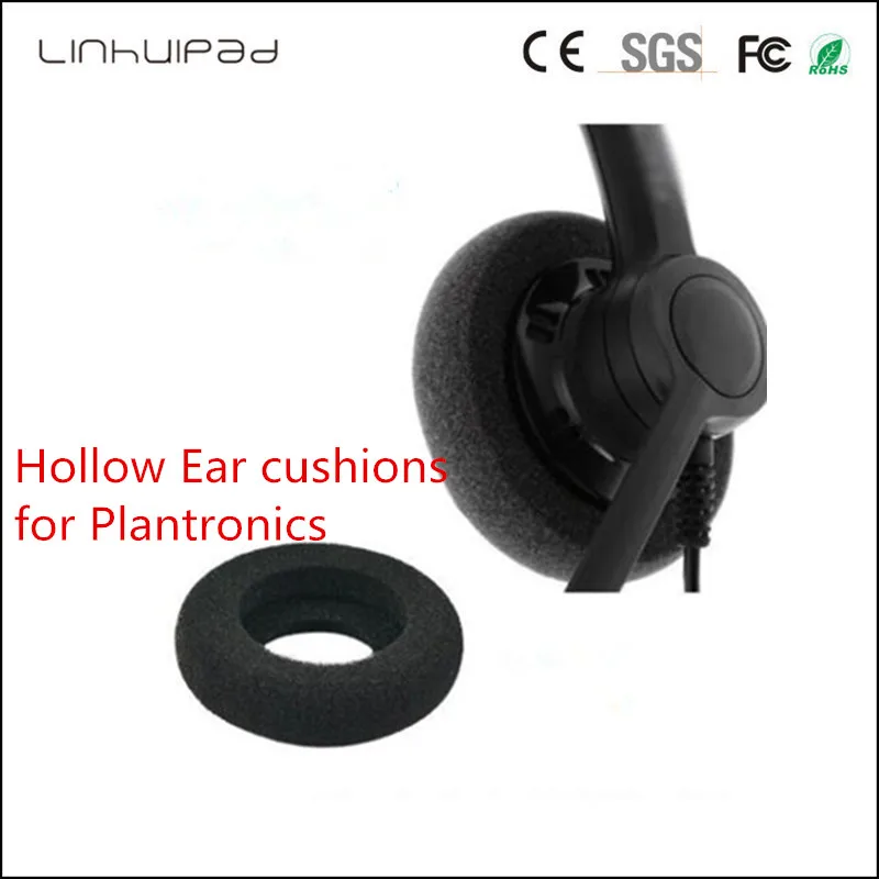 

Linhuipad 57 мм Сменные наушники пенные губчатые подушечки для Plantronics SP11 H251N HW251N H261N H51 HW291N гарнитура для наушников
