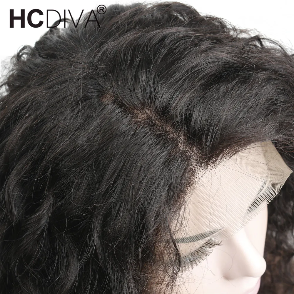 Бразильская холодная завивка парик человеческих волос бесклеевого 360