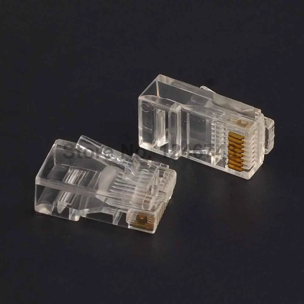 20 шт. модульные сетевые разъемы RJ45 8P8C|adapter connector|adapter rj45l connector |