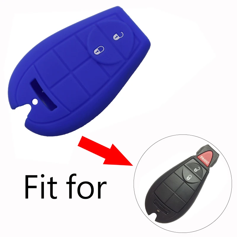 Купить 2 отправить один силиконовый чехол для fiat Chrysler 300 DODGE JCUV Ddart Jeep Grand Cherokee Compass