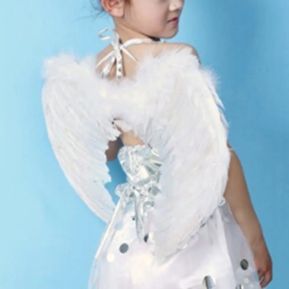 Взрослые дети перо фея крылья ангела курица ночь ну вечеринку маскарадный костюм
