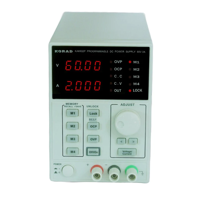 Блок питания KORAD KA6002P программируемый 60 в/2 А 220 В|Регуляторы напряж./стабилизаторы|