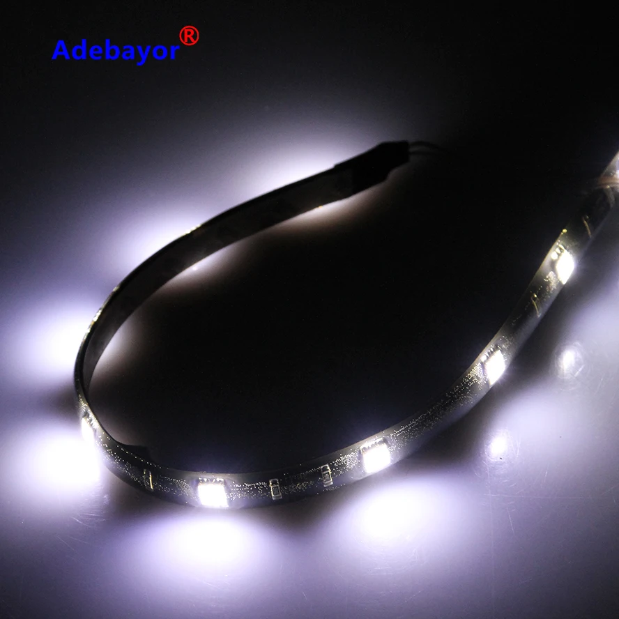 Новинка 4 шт./лот 30 см водонепроницаемый свет 5050 12 SMD высокая мощность Гибкие