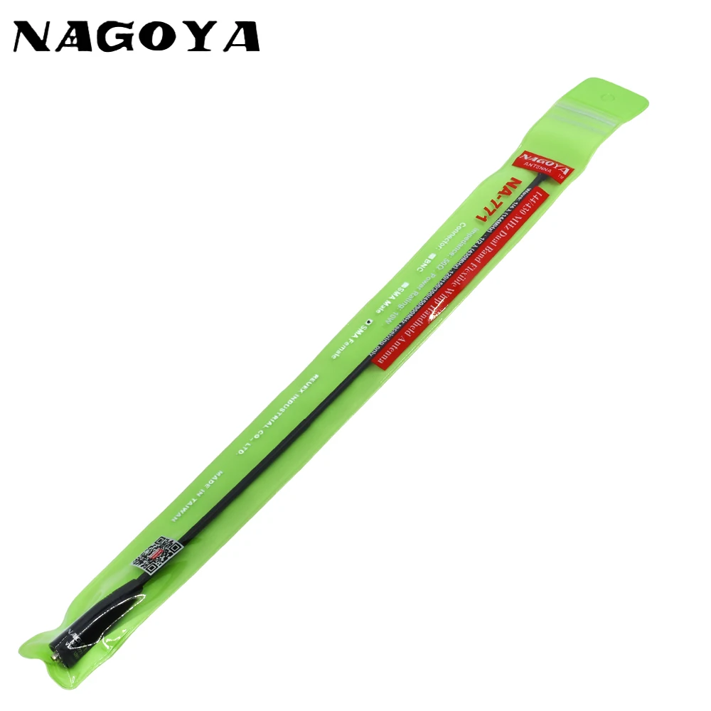 Оригинал Nagoya Антенна для двухсторонней радиопередачи мама СВЧ/УВЧ 144/430 МГц Baofeng