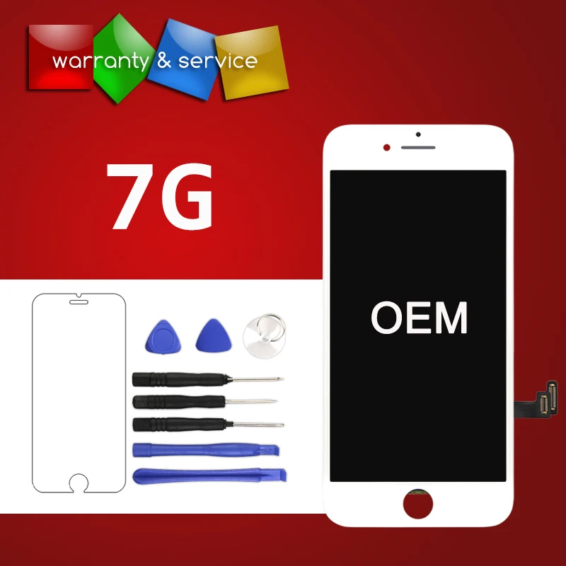 1 PCS Grade OEM Quality 4.7 inch Replacement Screen LCD For iPhone 7 Display With Digitizer 3D Touch Assembly | Мобильные телефоны