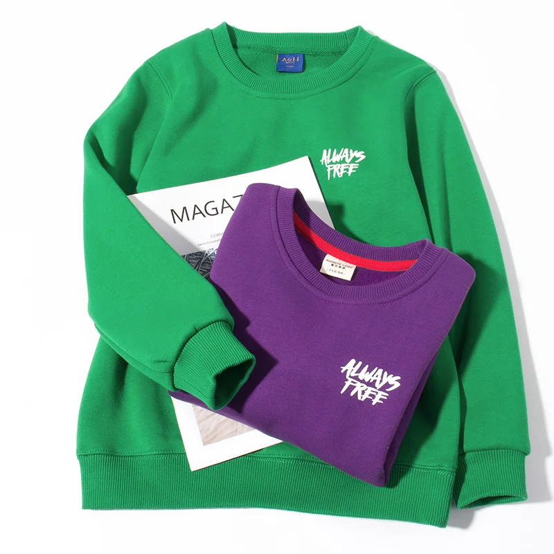 Pioneer Kids/зимняя Толстая ФЛИСОВАЯ ФУТБОЛКА для маленьких мальчиков спереди и длинное сзади с буквенным принтом Футболка хлопковый мягкий теплый Футболки BWY810197