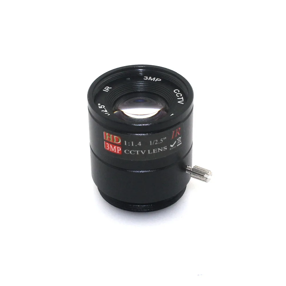 3MP 12 мм CS Объектив 1/2. 5 '⟱.4 фиксированный IR 3 линза CCTV 0 мегапикселей для 720 P/1080 P