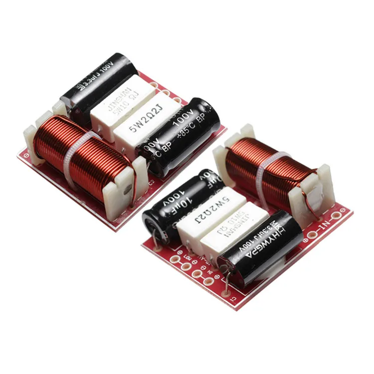 Tenghong 2 шт. 2 Way аудио Динамик кроссовер 80W 4/8Ohm мини Hi-Fi книжная полка ВЧ бас Динамик делитель частоты дома Театр
