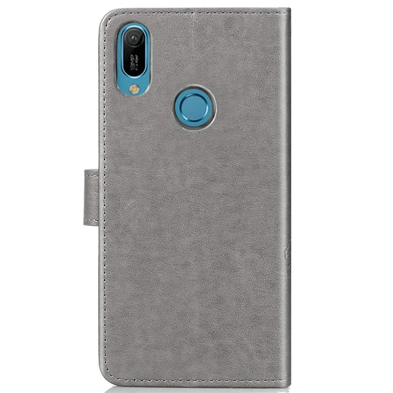 Чехол-книжка из искусственной кожи и ТПУ для Huawei Y6 2019 | Мобильные телефоны