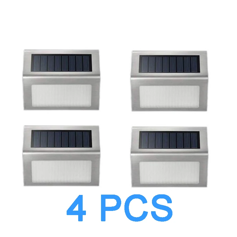 4pcs Светодиодный Садовый Солнечный светильник s Открытый водонепроницаемый солнечный светильник для украшения сада солнечный садовый светильник светодиодный солнечный светильник датчик движения - Испускаемый цвет: 4pcs