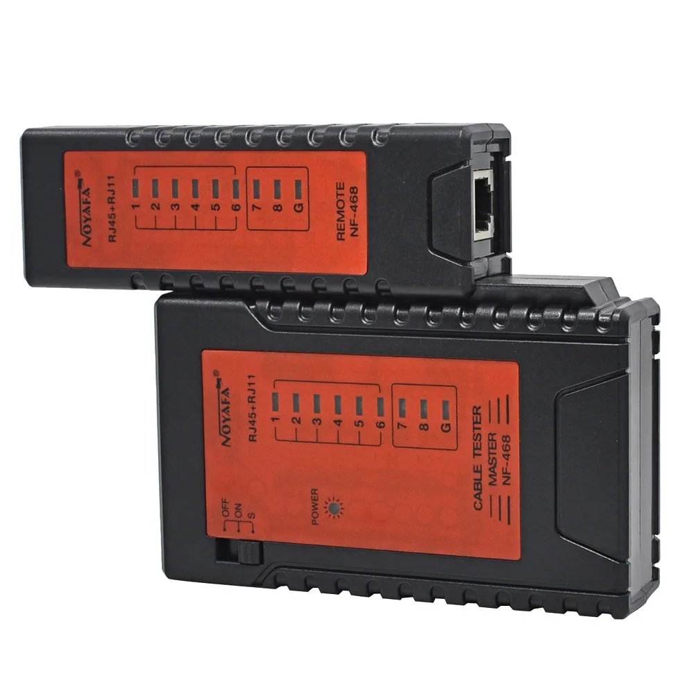 Профессиональный тестер сетевого кабеля NOYAFA RJ11 RJ45 CAT5 CAT6 LAN трекер кабелей