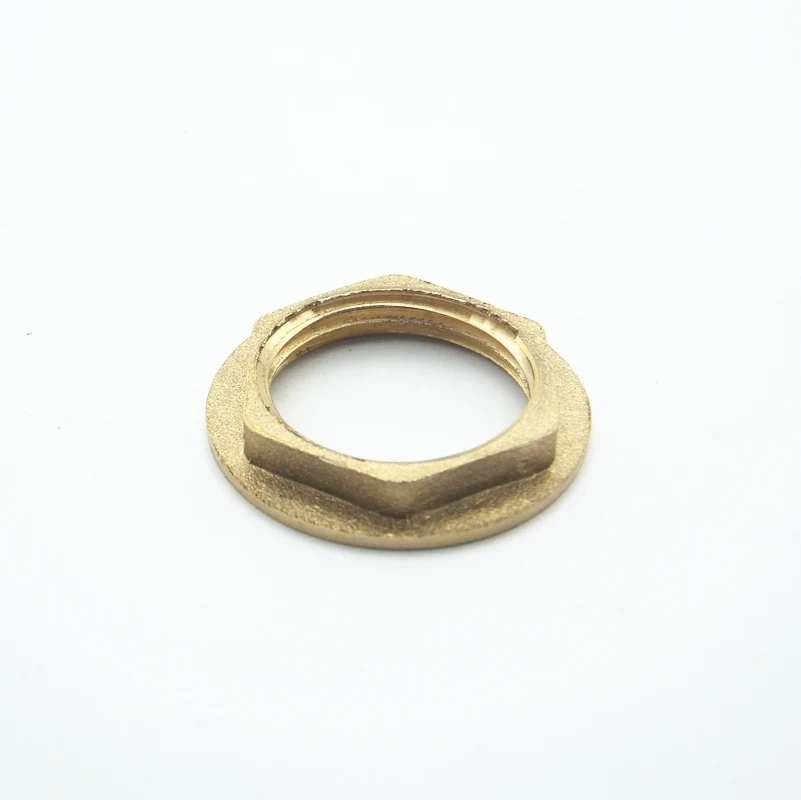 Латунные фланцевые гайки с шестигранным замком BSP внутренней резьбой 3/4 дюйма для