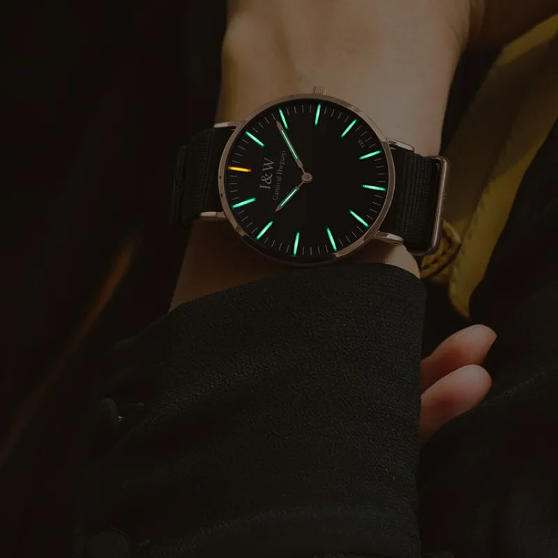 Модные ультратонкие дизайнерские часы 6 мм мужские кварцевые CARNIVAL High end