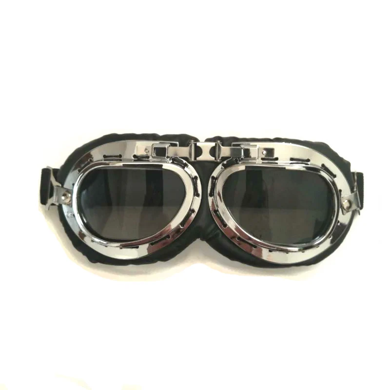 Ретро мотоциклетный шлем очки Jet Винтаж мото класс мотоциклетные для пилота