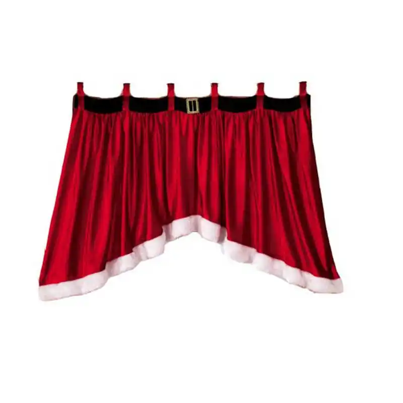 Лидер продаж 2019 Рождественская драпировка для дверей и окон из смешанного хлопка
