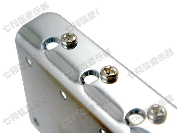 Серебряный Железный мост для бас-электрической гитары 5 бас-струн запчасти |