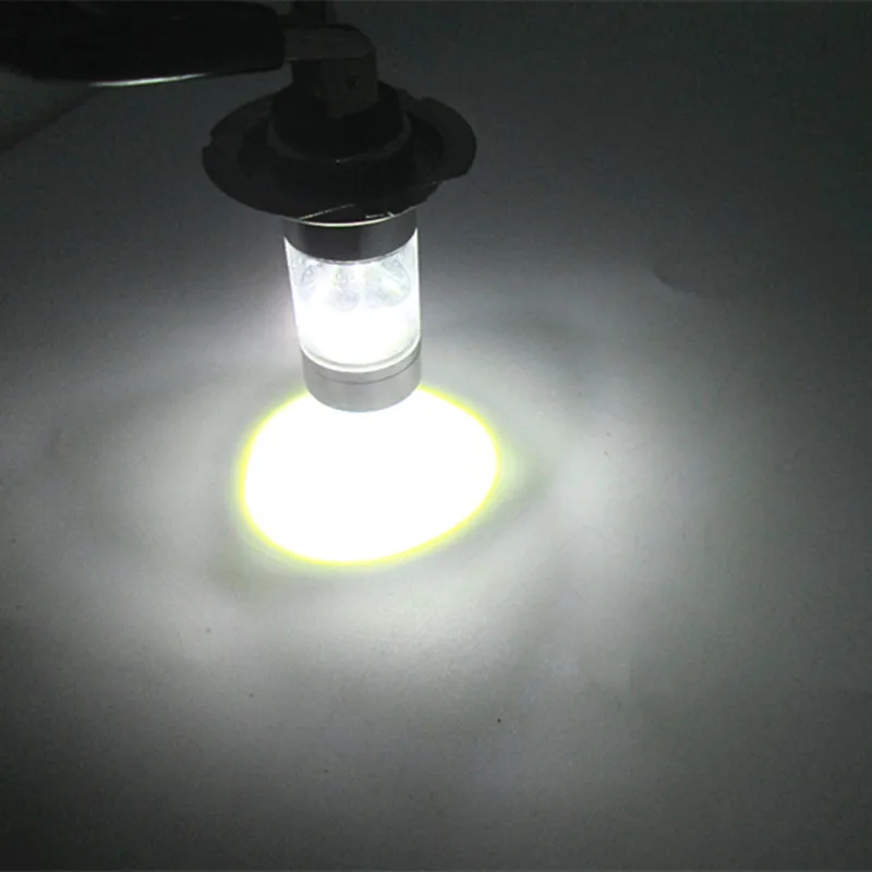 2 шт. Высокой Мощности Противотуманные Фары С линзой H7 45 Вт XBD Чип 9SMD 9LED лампы H7 Противотуманные фары Дальнего света 6000 К Белый 12 В DC