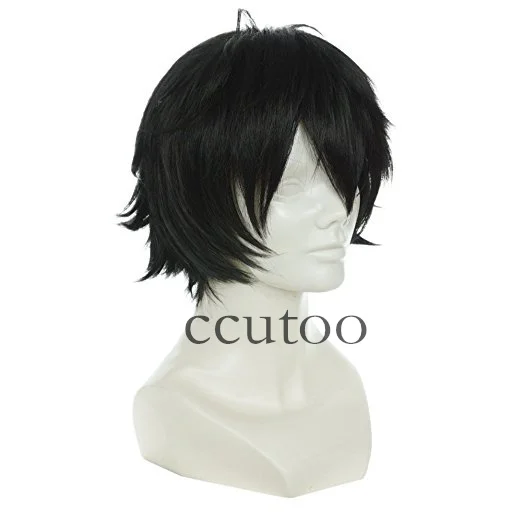 Ccutoo 1" Aoharu x Machinegun Nagamasa Midori зеленый короткий аксессуар для волос пушистой цветок синтетический парик для студенческой вечеринки теплостойкое волокно