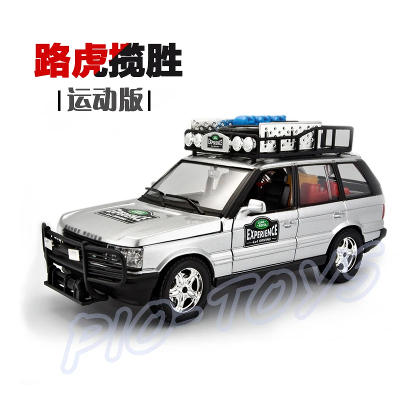 Модель внедорожника модель большие металлические весы для украшения джипа литья