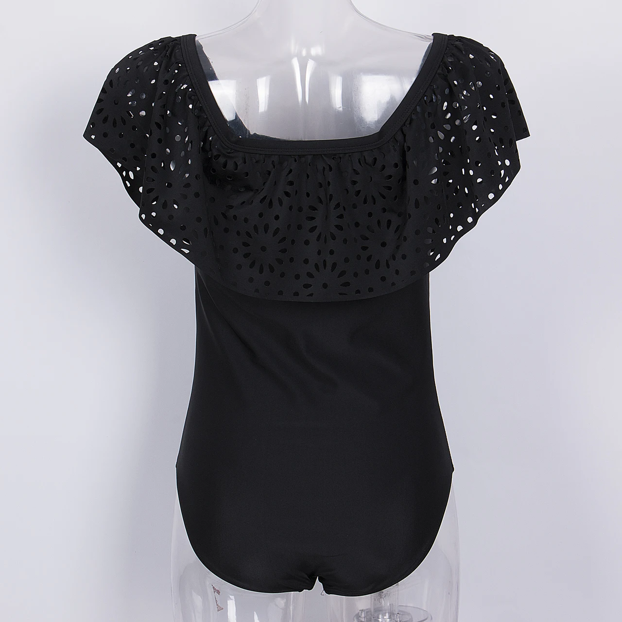 Женский купальник 2017 хит кружевной однотонный сексуальный женский с открытой