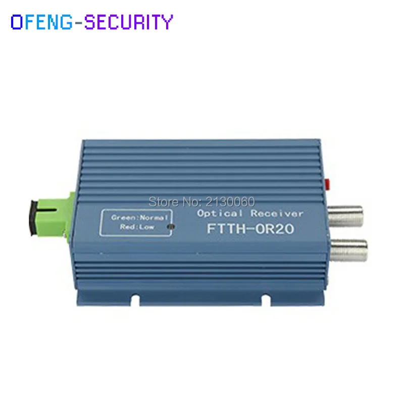 Ftth catv оптический приемник CATV FTTH AGC волоконно-оптический SC/APC 2 порта выход 45 ~ 862 МГц