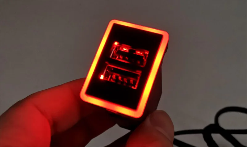 XCGaoon QC3.0 Quickcharge автомобильное зарядное устройство двойной USB телефон PDA адаптер DVR Plug& Play кабель для Toyota
